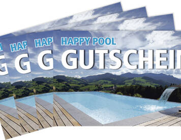1 x 2000,00 Euro Gutschein von Happy Pool